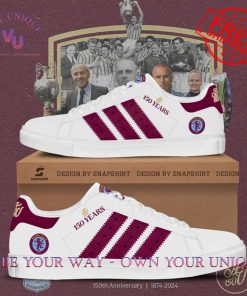 Aston Villa 150th Anniversary Limited Edition Stan Smith Shoes