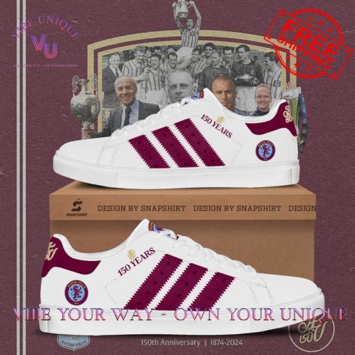 Aston Villa 150th Anniversary Limited Edition Stan Smith Shoes