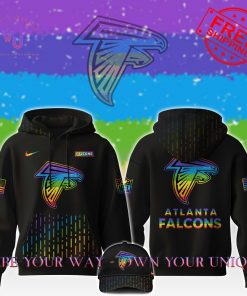 Atlanta Falcons NFL x Happy Pride Month 2024 Limited Edition Hoodie