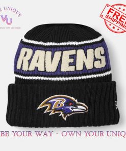 Baltimore Ravens With Lamar Jackson MVP Limited Edition Beanie