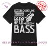 Bass Player Bass Skull Skeleton Rock n Roll Music T-Shirt