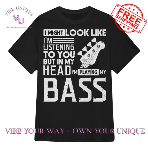 Bass Guitar Player Bassist Bass Player Shirt Men Gift T-Shirt