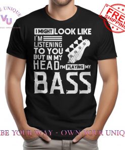 Bass Guitar Player Bassist Bass Player Shirt Men Gift TShirt