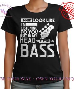 Bass Guitar Player Bassist Bass Player Shirt Men Gift TShirt