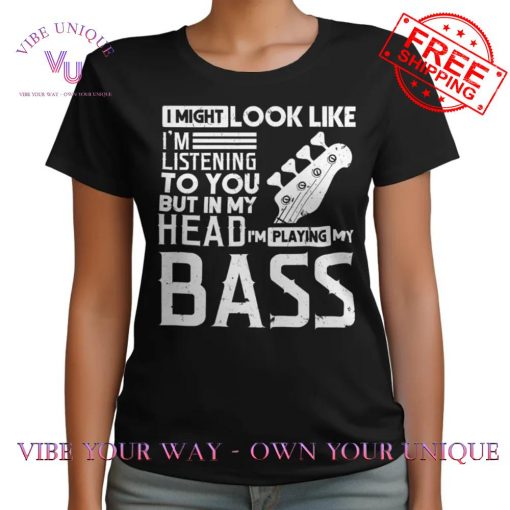 Bass Guitar Player Bassist Bass Player Shirt Men Gift T-Shirt