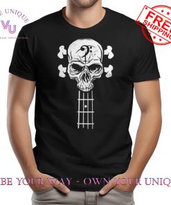 Bass Player Bass Skull Skeleton Rock n Roll Music TShirt