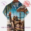 Chest Pocket Short Sleeve Parrots Party Retired Not My Problem Anymore Hawaiian Shirt