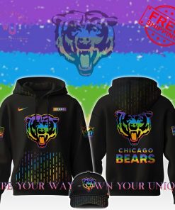 Chicago Bears NFL x Happy Pride Month 2024 Limited Edition Hoodie