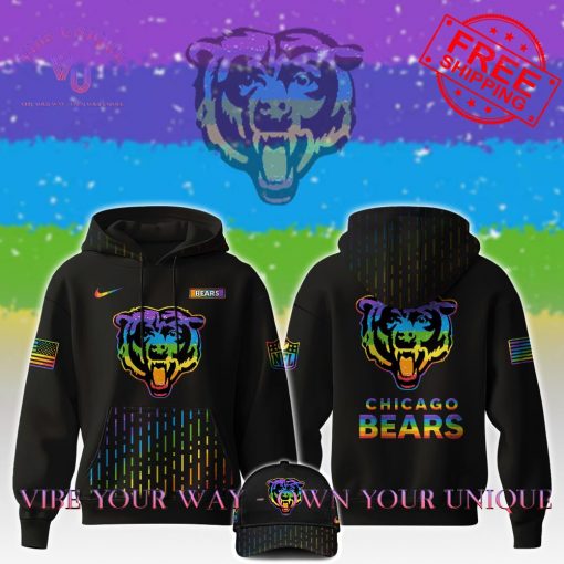 Chicago Bears NFL x Happy Pride Month 2024 Limited Edition Hoodie