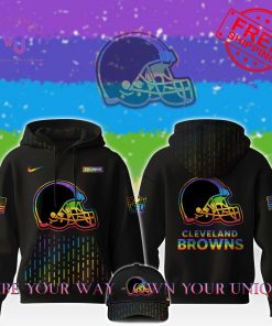 Cleveland Browns NFL x Happy Pride Month 2024 Limited Edition Hoodie