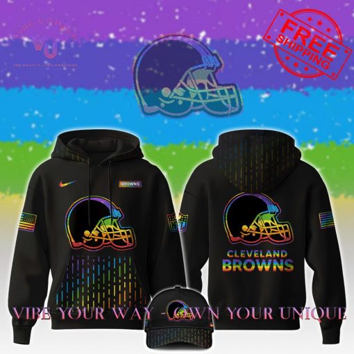 Cleveland Browns NFL x Happy Pride Month 2024 Limited Edition Hoodie