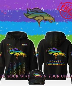 Denver Broncos NFL x Happy Pride Month 2024 Limited Edition Hoodie