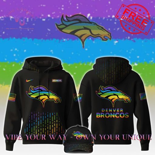 Denver Broncos NFL x Happy Pride Month 2024 Limited Edition Hoodie