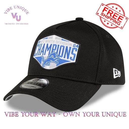 Detroit Lions New Era 2024 NFC North Division Champions Limited Edition Classic Cap