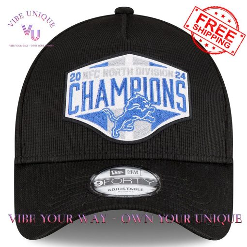 Detroit Lions New Era 2024 NFC North Division Champions Limited Edition Classic Cap