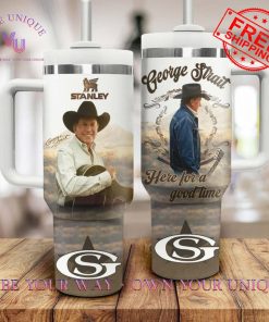 George Strait Here For A Good Time Limited Edition Stanley Tumbler