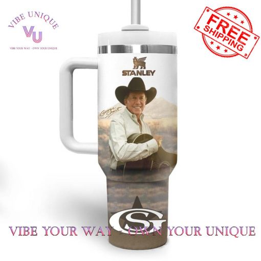 George Strait Here For A Good Time Limited Edition Stanley Tumbler