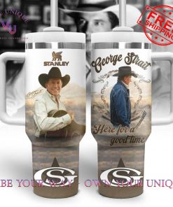 George Strait Here For A Good Time Limited Edition Stanley Tumbler