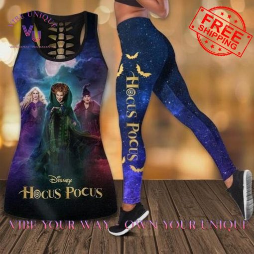 Hocus Pocus Disney Hollow Tank Top Leggings