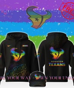 Houston Texans NFL x Happy Pride Month 2024 Limited Edition Hoodie