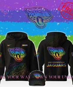 Jacksonville Jaguars NFL x Happy Pride Month 2024 Limited Edition Hoodie