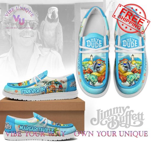 Jimmy Buffett Forever In Margaritaville Limited Edition Hey Dude Shoes