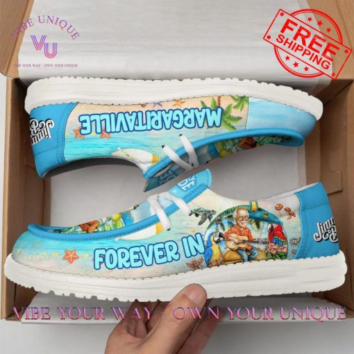 Jimmy Buffett Forever In Margaritaville Limited Edition Hey Dude Shoes