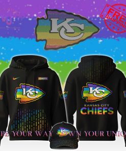 Kansas City Chiefs NFL x Happy Pride Month 2024 Limited Edition Hoodie