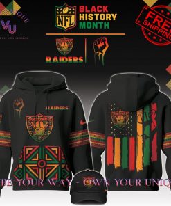 Las Vegas Raiders NFL Black History Month 2024 Limited Edition Hoodie