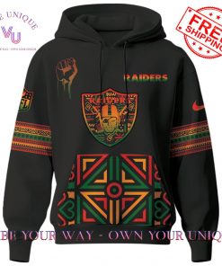 Las Vegas Raiders NFL Black History Month 2024 Limited Edition Hoodie