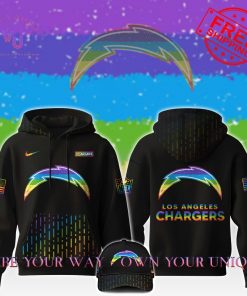 Los Angeles Chargers NFL x Happy Pride Month 2024 Limited Edition Hoodie