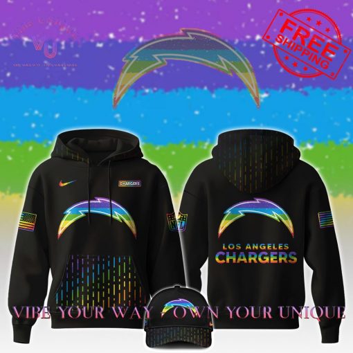 Los Angeles Chargers NFL x Happy Pride Month 2024 Limited Edition Hoodie