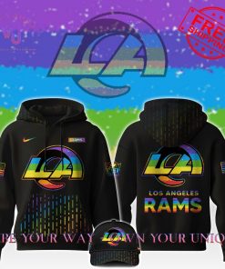 Los Angeles Rams NFL x Happy Pride Month 2024 Limited Edition Hoodie