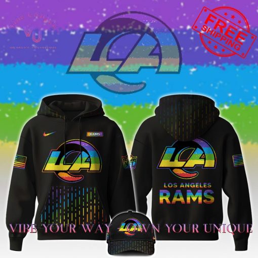 Los Angeles Rams NFL x Happy Pride Month 2024 Limited Edition Hoodie