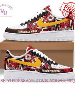 Louisville First Cardinal Card Forever Version Air Force 1