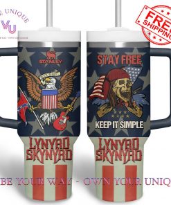 Lynyrd Skynyrd Stay Free Keep It Simple Limited Edition Stanley Tumbler