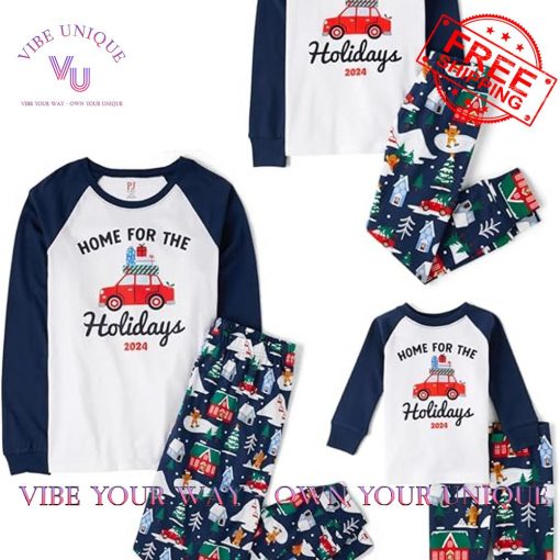 Merry Christmas and Holiday Childrens Place Family Matching Family Pajamas Set