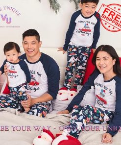 Merry Christmas and Holiday Childrens Place Family Matching Family Pajamas Set