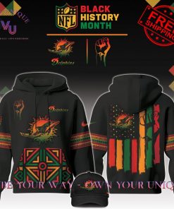 Miami Dolphins NFL Black History Month 2024 Limited Edition Hoodie