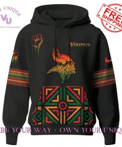 Minnesota Vikings NFL Black History Month 2024 Limited Edition Hoodie