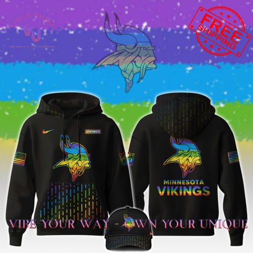 Minnesota Vikings NFL x Happy Pride Month 2024 Limited Edition Hoodie