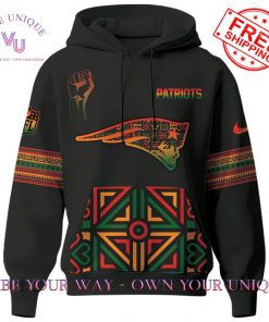 New England Patriots NFL Black History Month 2024 Limited Edition Hoodie