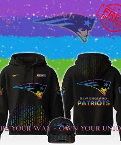 New England Patriots NFL x Happy Pride Month 2024 Limited Edition Hoodie