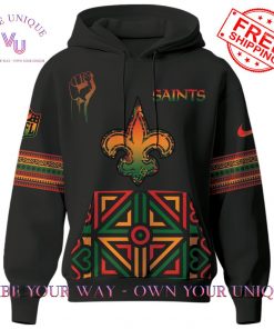 New Orleans Saints NFL Black History Month 2024 Limited Edition Hoodie