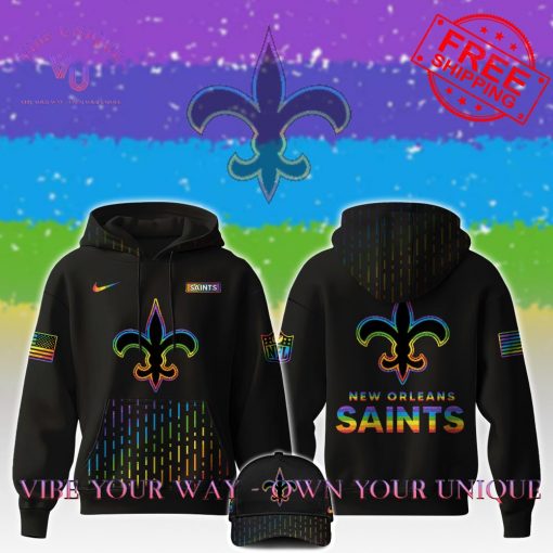 New Orleans Saints NFL x Happy Pride Month 2024 Limited Edition Hoodie