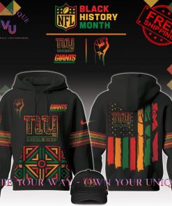 New York Giants NFL Black History Month 2024 Limited Edition Hoodie