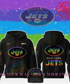 New York Jets NFL x Happy Pride Month 2024 Limited Edition Hoodie