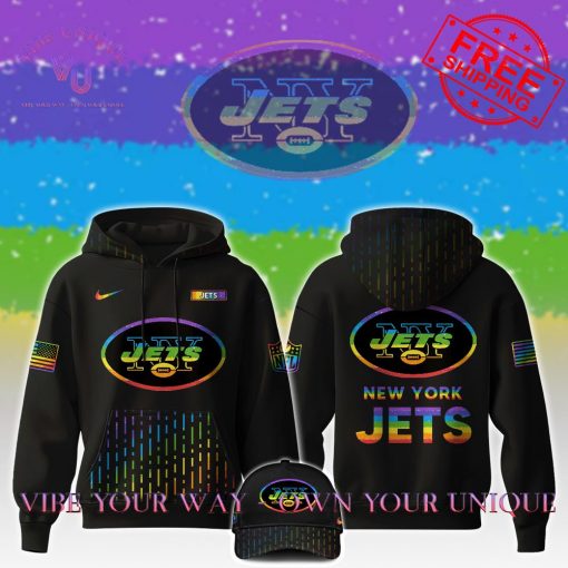 New York Jets NFL x Happy Pride Month 2024 Limited Edition Hoodie