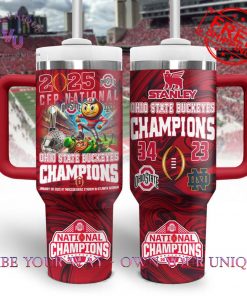 Ohio State Buckeyes 2025 CFP National Champions Limited Edition Stanley Tumbler