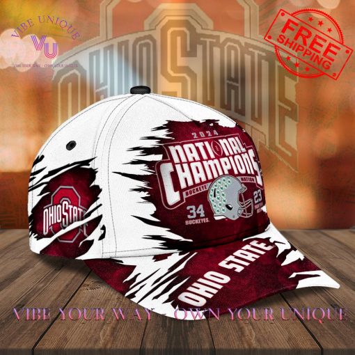 Ohio State Buckeyes Football 2024 National Champions Classic Cap